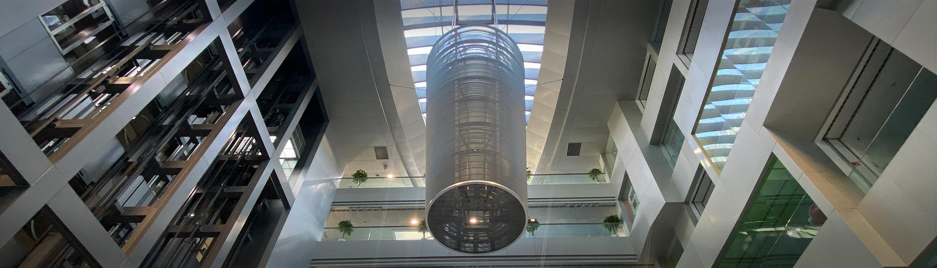 atrium transparent led display